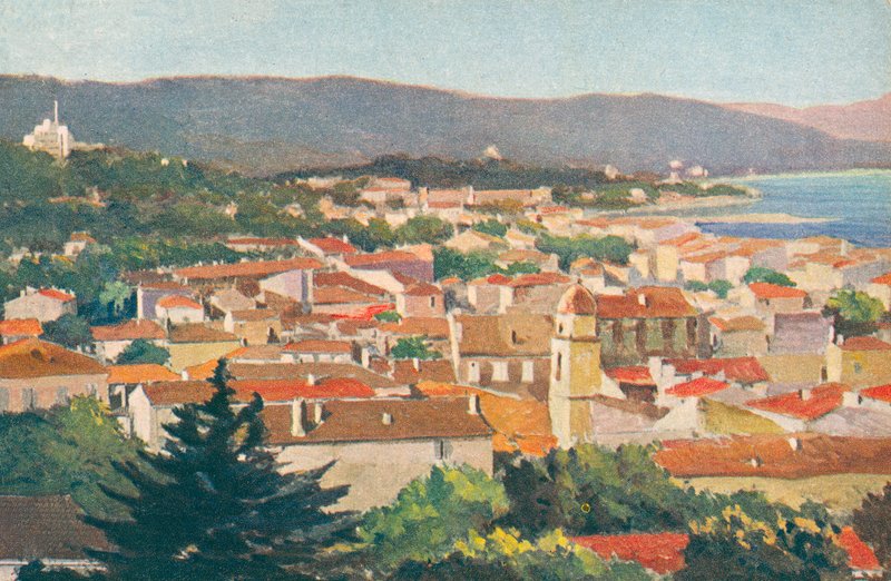 Saint Tropez: General View by French School