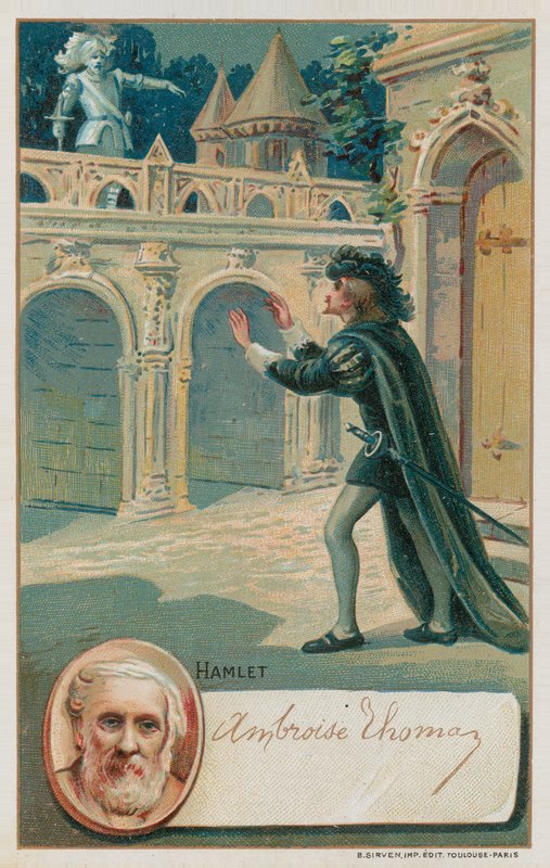 Scene from the Opera Hamlet by French School