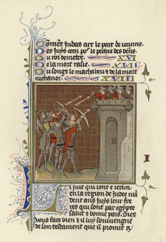 Siege of Jerusalem by French School