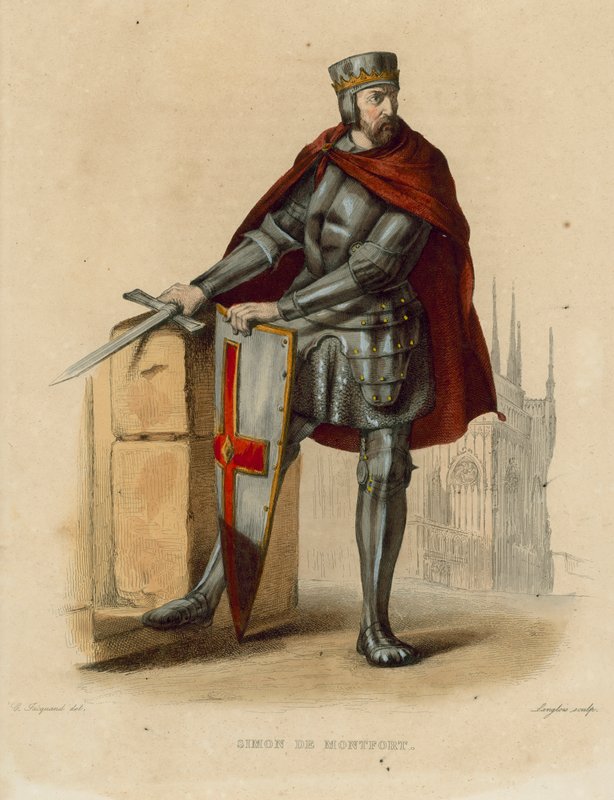 Simon de Montfort by French School