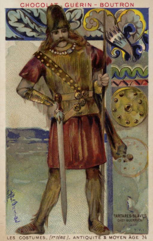 Slav Tartar Warrior Chief by French School