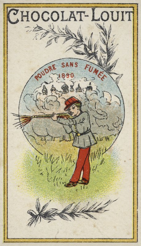 Smokeless Powder, 1890 by French School
