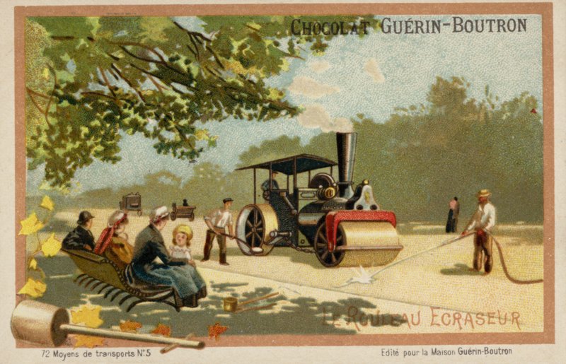 Steamroller by French School