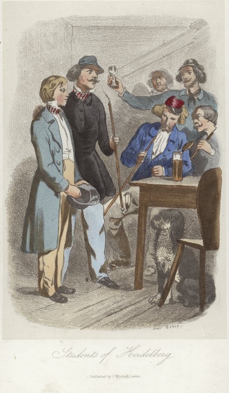 Students of Heidelberg by French School