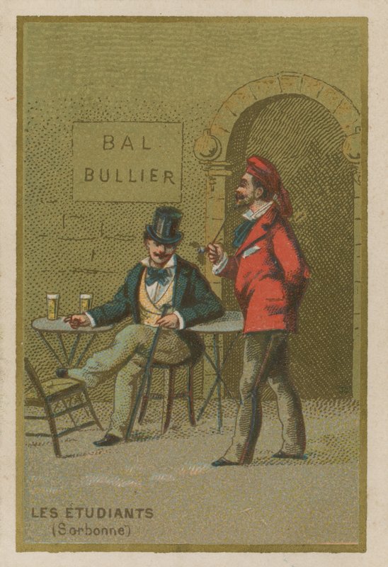 Students of the Sorbonne by French School