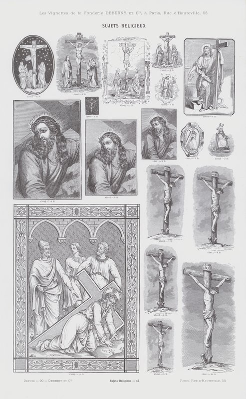 Religious Subjects (engraving) by French School