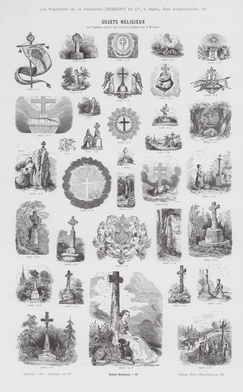 Religious Subjects (engraving) by French School