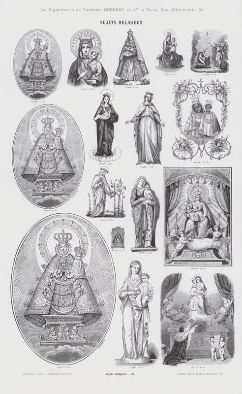 Religious Subjects (engraving) by French School