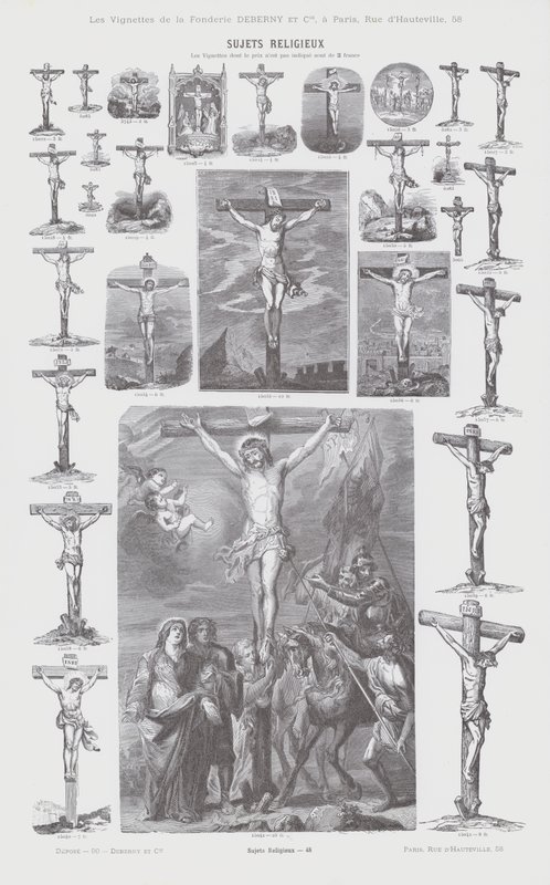 Religious Subjects (engraving) by French School