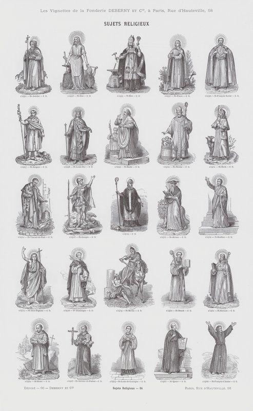 Religious Subjects by French School
