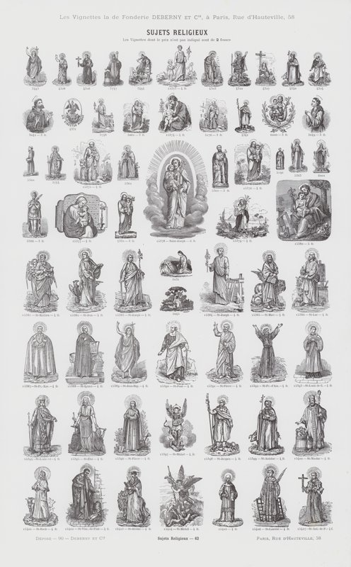 Religious Subjects by French School