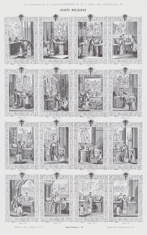 Religious Subjects by French School