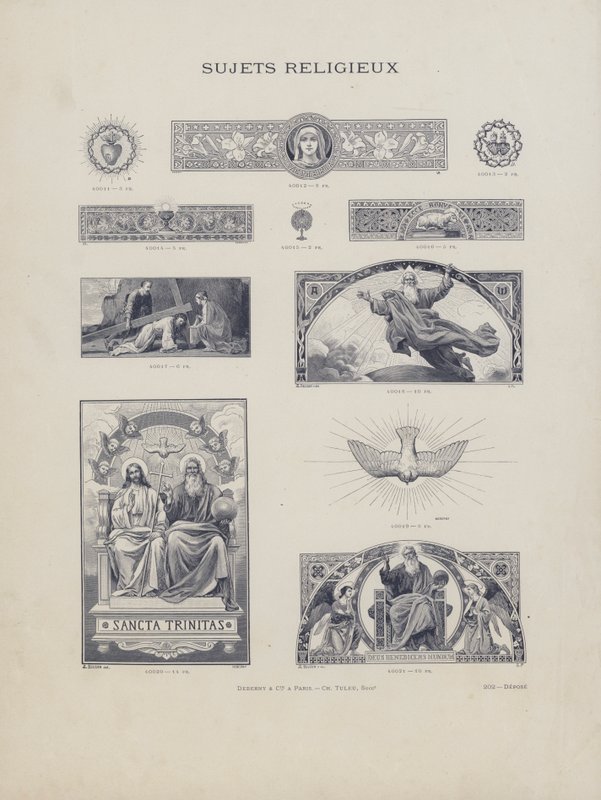 Religious Subjects by French School