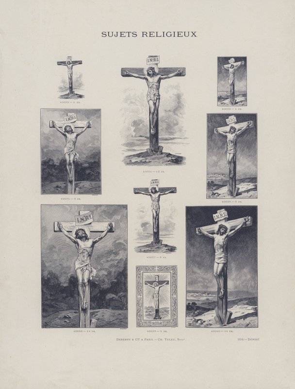 Religious Subjects by French School