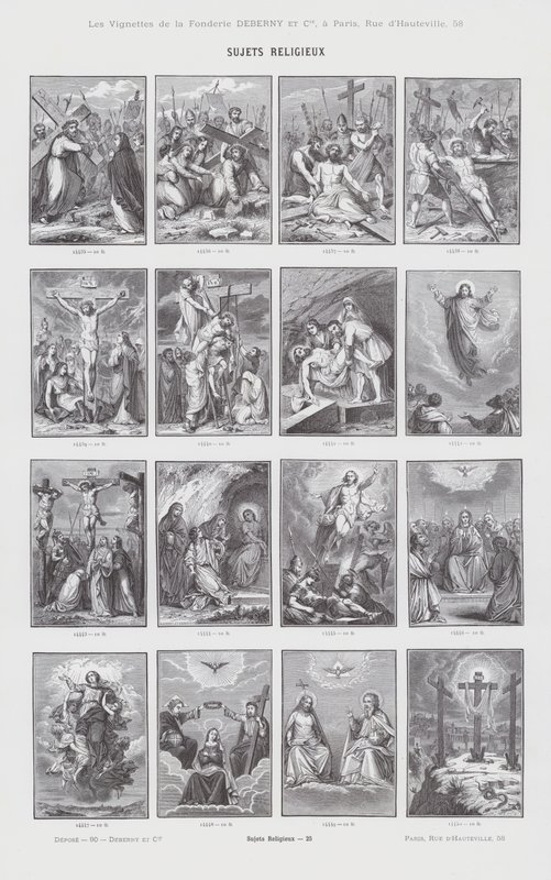 Religious Subjects by French School
