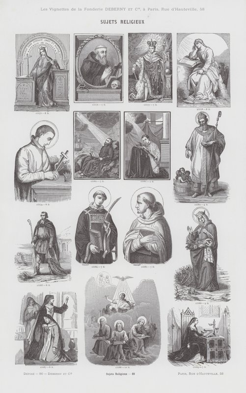 Religious Subjects by French School