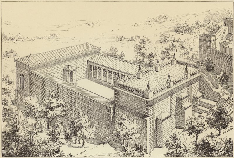 Temple of Baal by French School