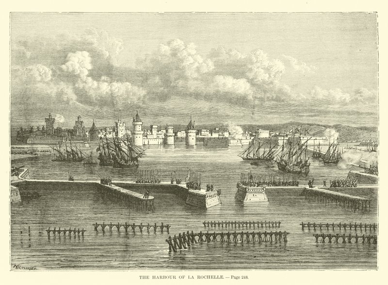 The Harbour of La Rochelle by French School