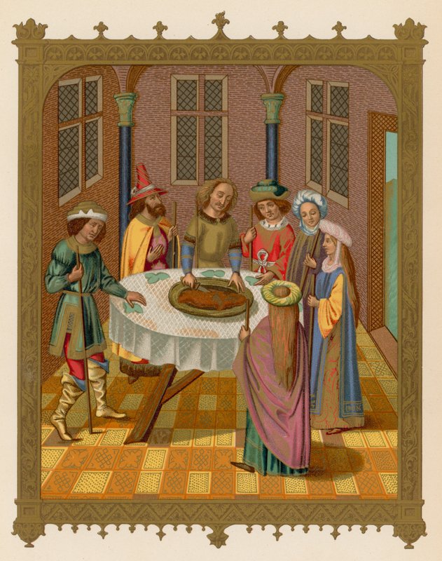 The Jews Passover by French School