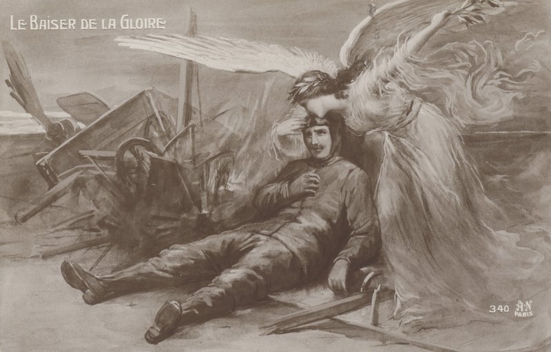 The Kiss of Glory by French School