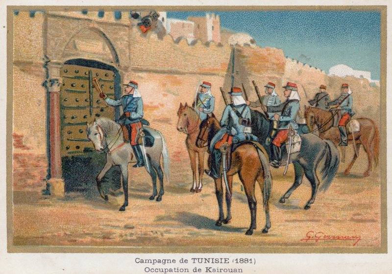 The Occupation of Kairouan by French School