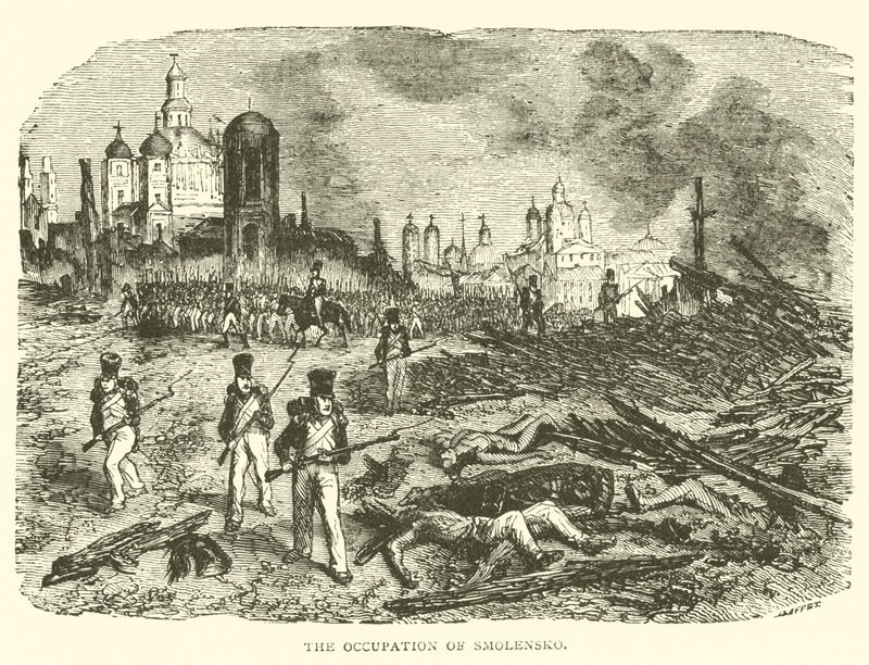 The Occupation of Smolensko by French School
