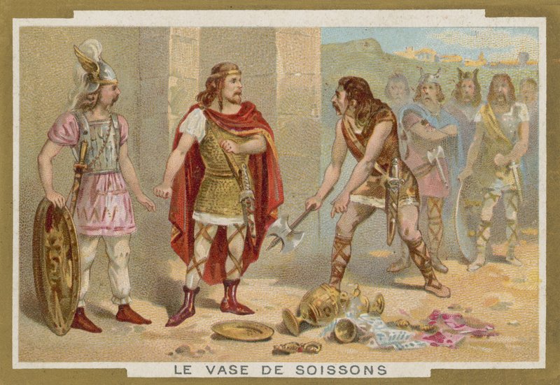 The Vase of Soissons by French School
