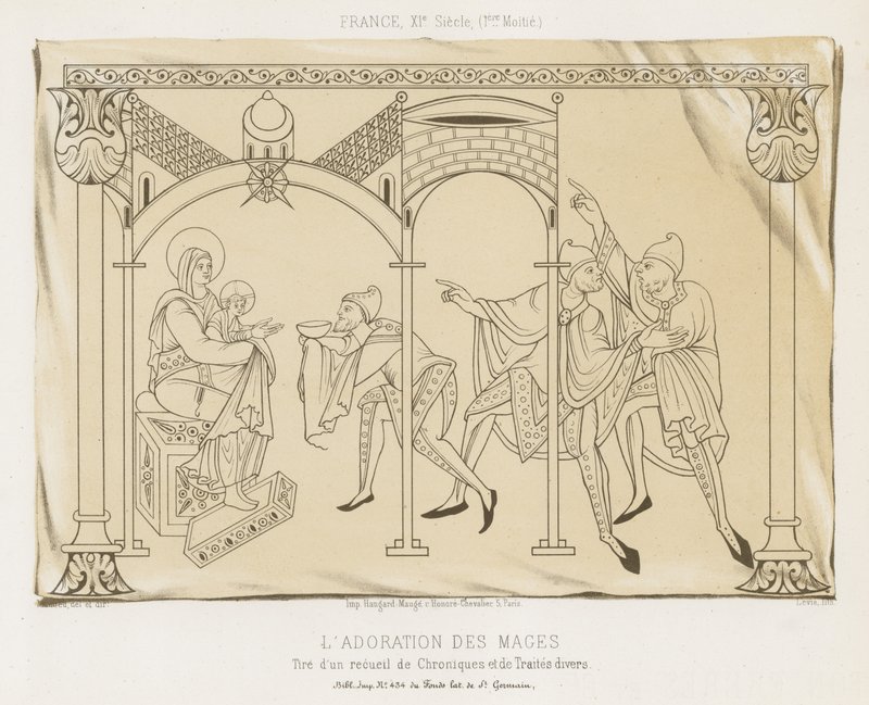The Adoration of the Magi by French School