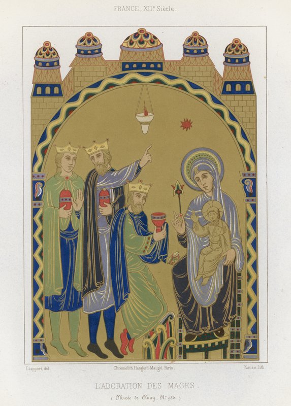 The Adoration of the Magi by French School