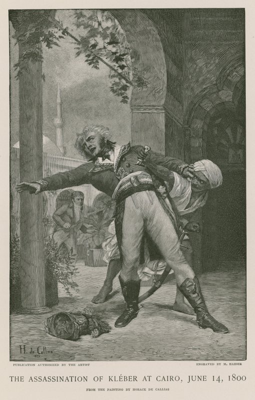 The Assassination of Kleber at Cairo by French School