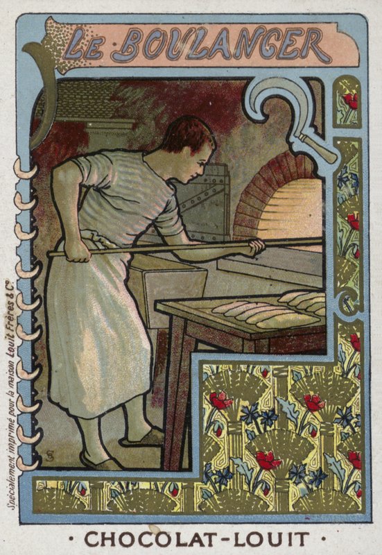 The baker by French School