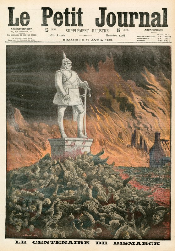 The Centenary of Bismarck by French School