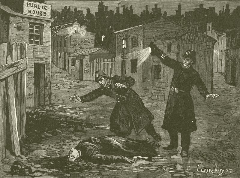 The Last Crime of Jack The Ripper by French School