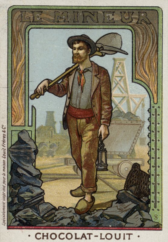 The Miner by French School
