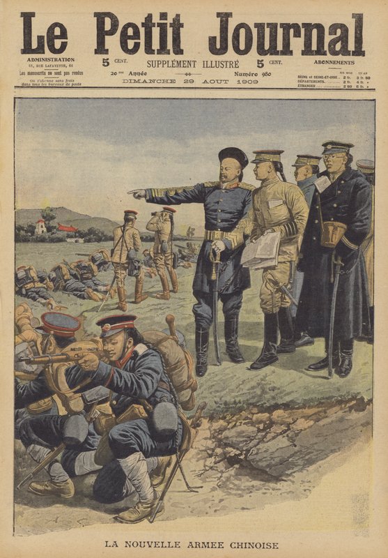 The new Chinese Army by French School