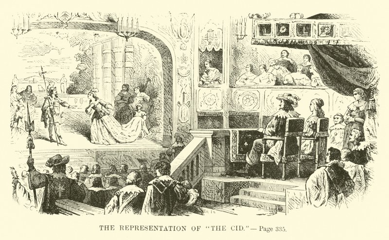 The representation of The Cid by French School