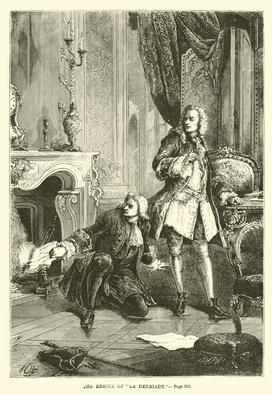 The Rescue of La Henriade by French School