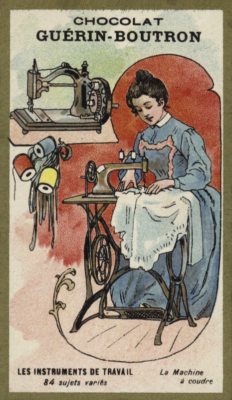 The Sewing Machine by French School
