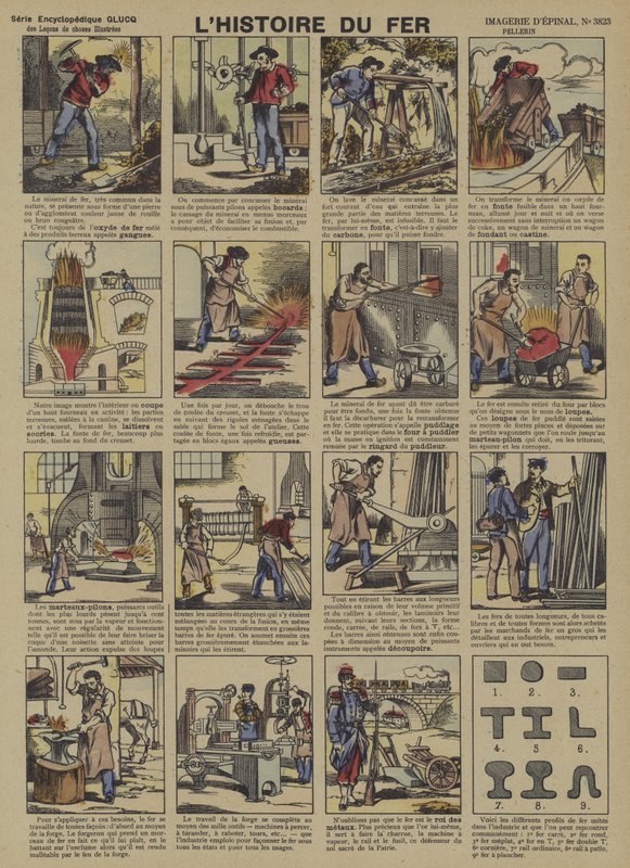 The Story of Iron by French School
