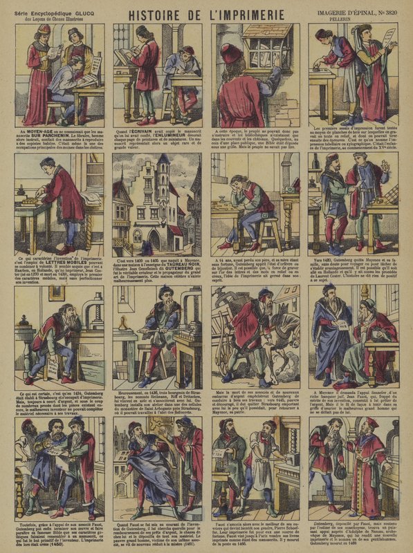 The story of printing by French School