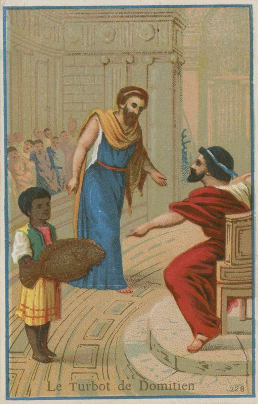 The Turbot of Domitian by French School