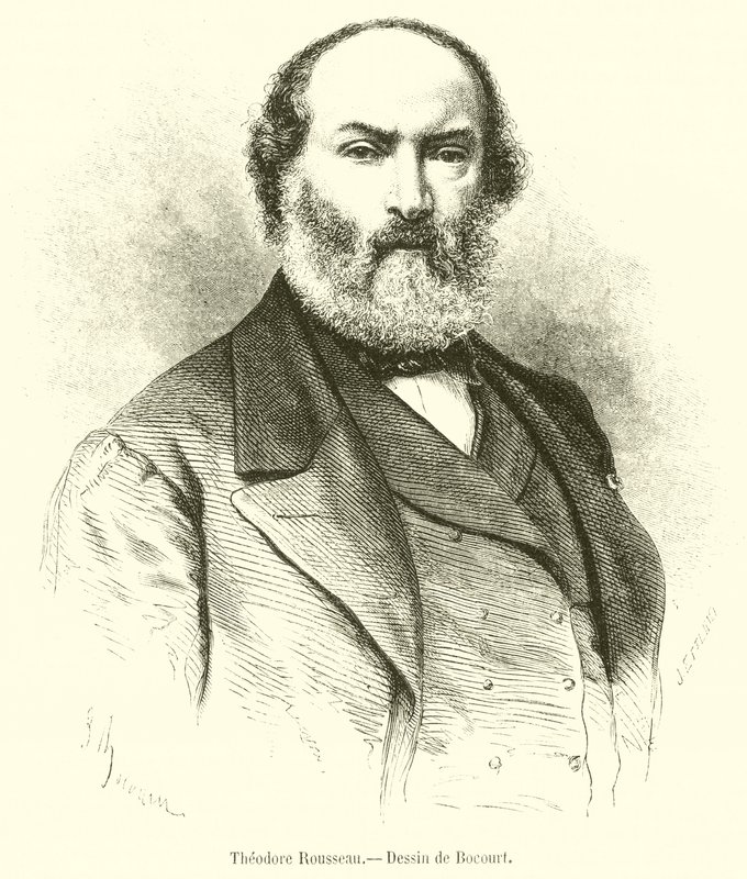 Theodore Rousseau by French School