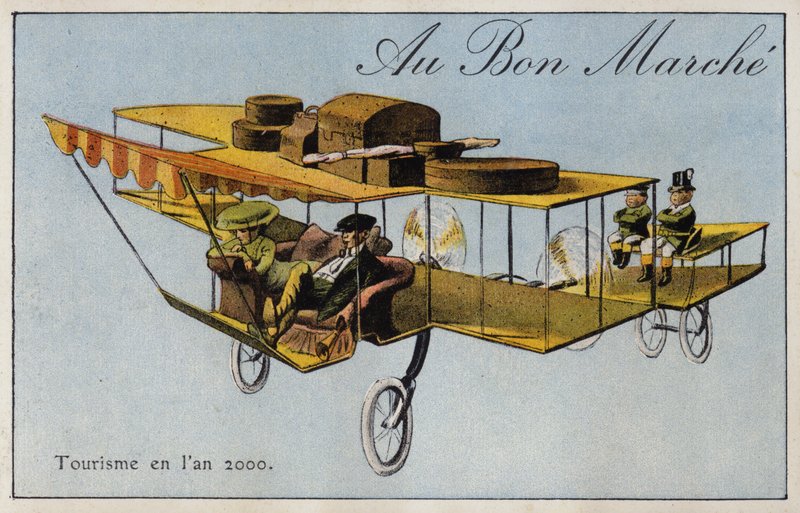 Tourism in the year 2000 by French School