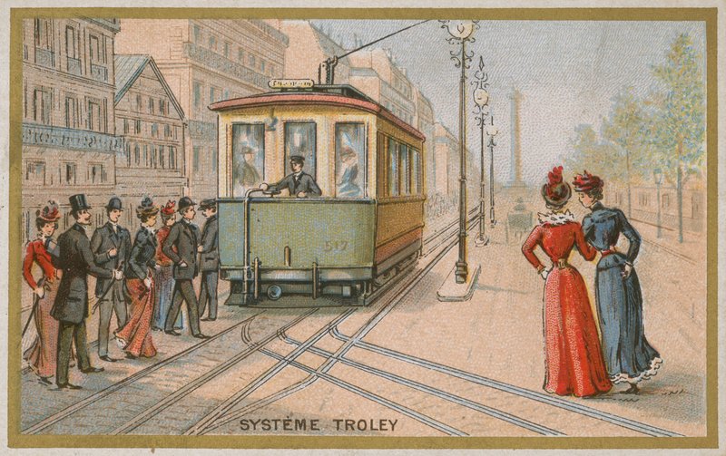 Tram by French School