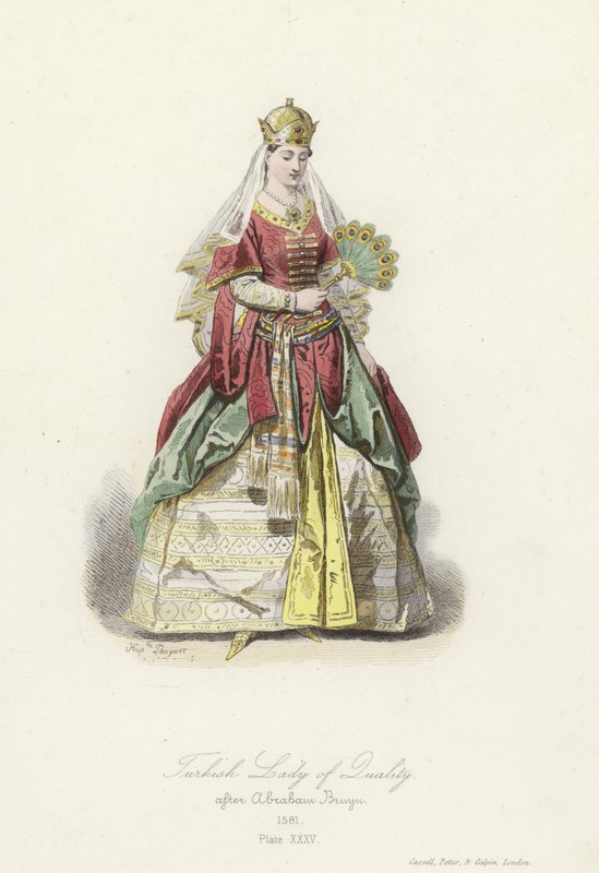 Turkish lady of quality by French School