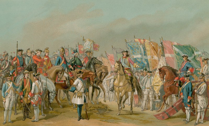 Uniforms of the French Army by French School
