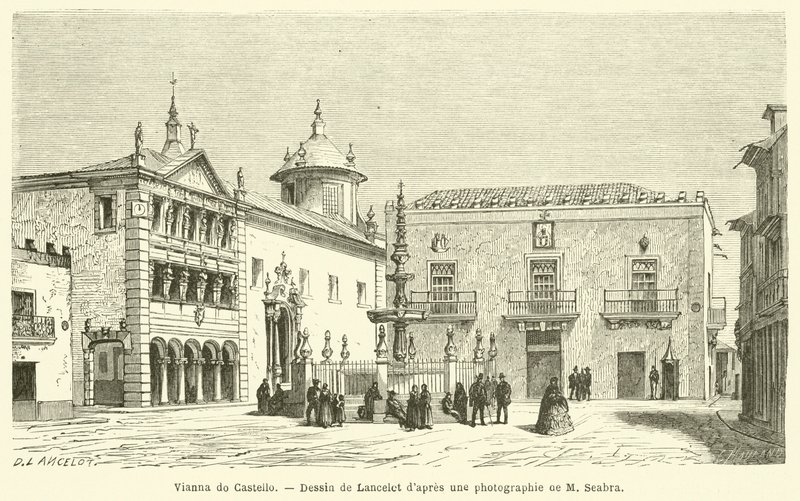 Vianna do Castello by French School