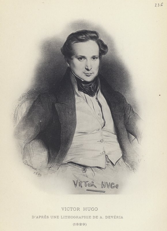 Victor Hugo by French School