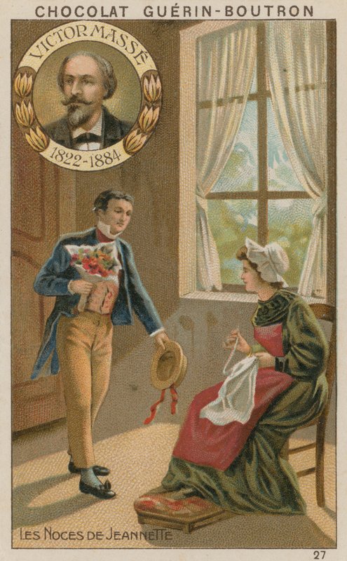 The Wedding of Jeannette by French School