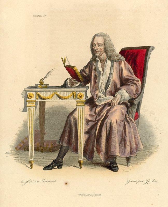Voltaire by French School